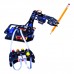 The 4-axis STEAM Robo-Arm kit for Arduino is a compact kit loaded with STEAM education, from construction to mechanical engineering to coding! 