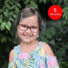 The Canadian Shield Reusable PPE Kids Face Shield (5-Pack)
