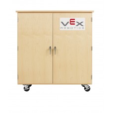 VEX ROBOTICS, PARTS CABINET,MAPLE