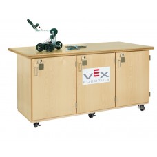 VEX ROBOTICS, ROBOT CABINET,MAPLE