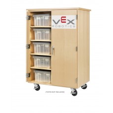 VEX ROBOTICS, TOTE CABINET,MAPLE