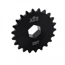 #25 Sprocket w/ Hub - 22t - 1/2  Round ID (217-2641)