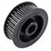 Timing Pulley (HTD 5mm) - 24T, 9mm Double Flange, 1/2" Hex (217-3227)