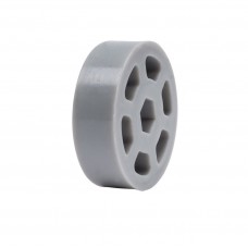 Straight Flex Wheel (1.625" OD x 1/2" WD, 1/2" Hex Bore, 30A) (217-6350)