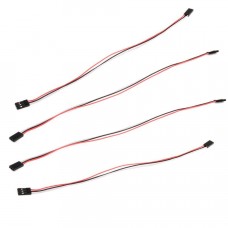 F-F 3-Wire Adapter Cable 12" (4-pack) (276-2395)